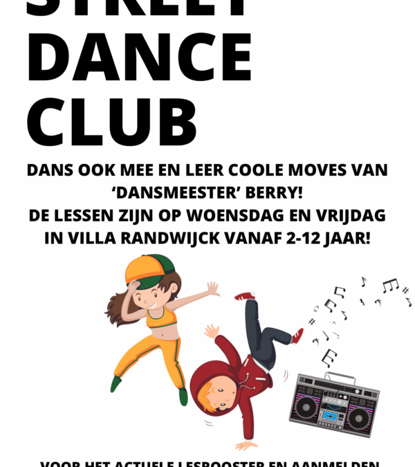 Streetdance Club | Kinderen 7-10 jaar